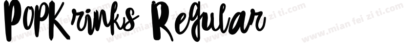 PopKrinks Regular字体转换